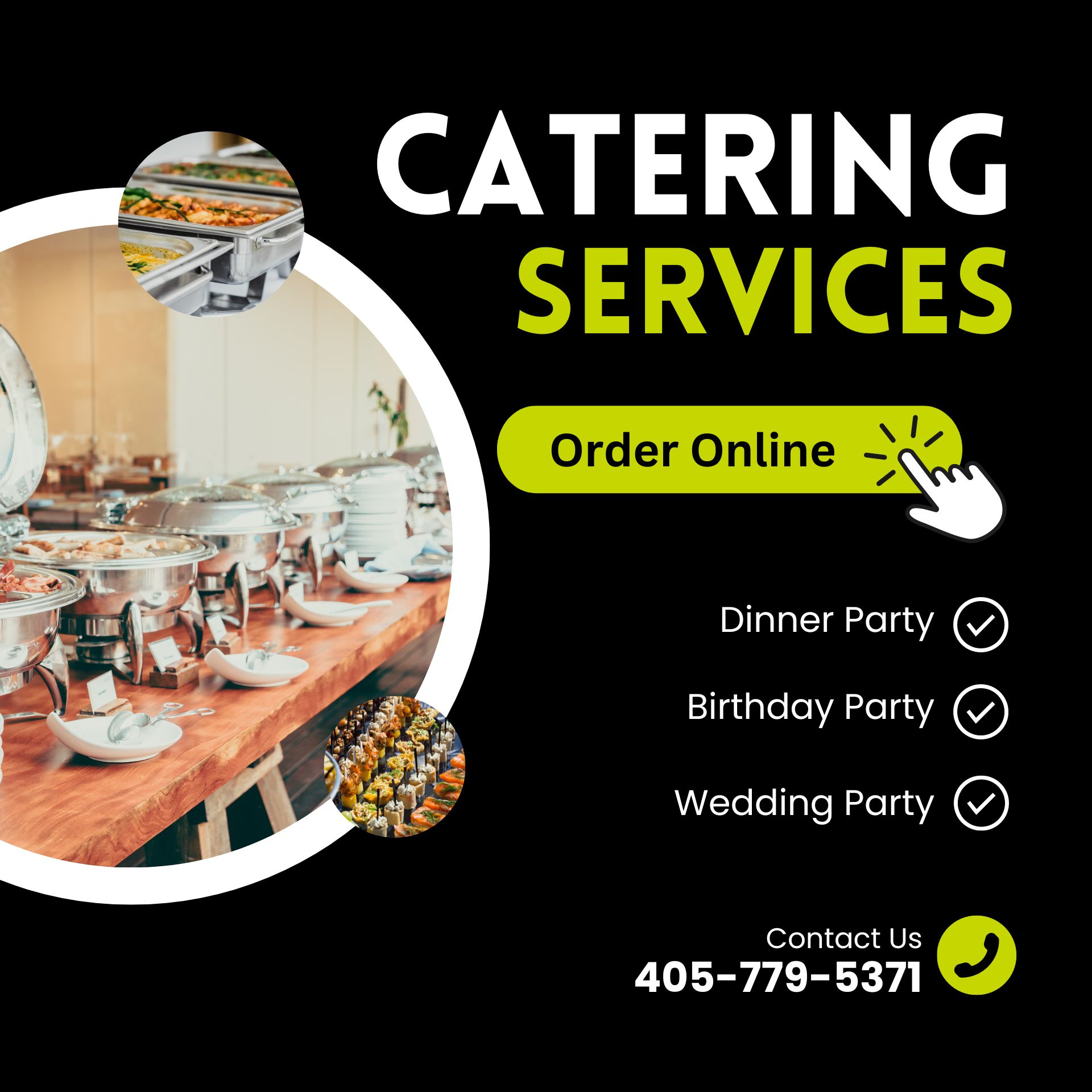 Catering Online Orders
